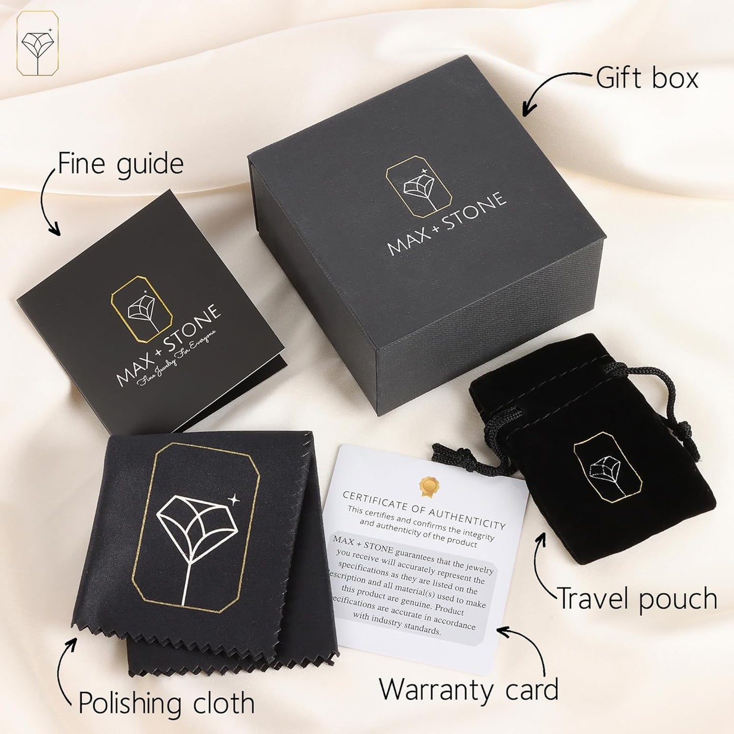 10k Yellow Gold 6mm Round Birthstone Dangle Earrings for Women with Leverbacks by MAX + STONE